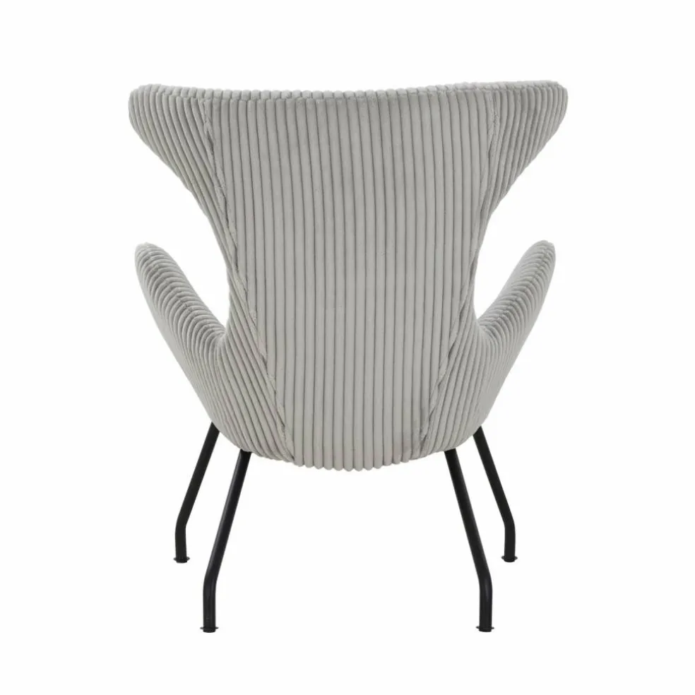 Relaxsessel, Höhe: 96 cm, grau/schwarz