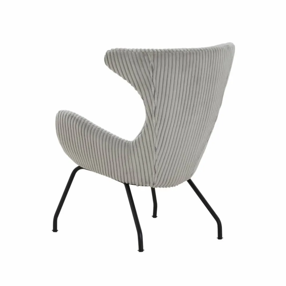 Relaxsessel, Höhe: 96 cm, grau/schwarz