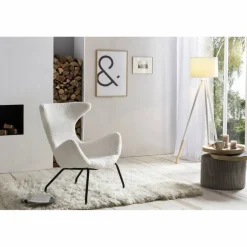 Relaxsessel, Höhe: 95 cm, weiß