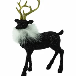 Rentier, Höhe: 20 cm, schwarz
