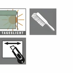 Rollo »EASYFIX«, orange, Strukturiert, Polyester