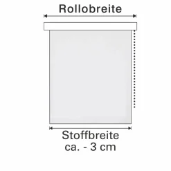 Rollo »EASYFIX«, weiß, Polyester