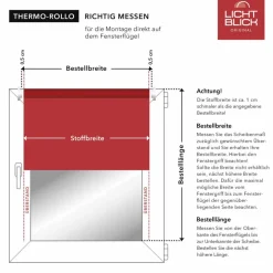Rollo, Thermo, ‎‎‎Klemmfix, 75x150 cm‎, anthrazit‎