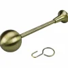 Schalhalter, Raffhalter, Bronze, 16 mm