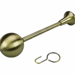 Schalhalter, Raffhalter, Bronze, 16 mm