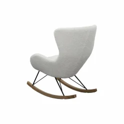 Schaukelstuhl, Höhe: 106 cm, weiß