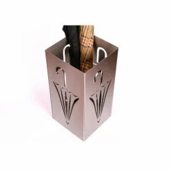 Schirmständer, BxHxL: 23 x 47 x 23 cm, Edelstahl