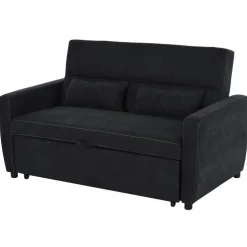 Schlafsofa, Breite: 82 cm, dunkelgrau