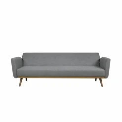 Schlafsofa, Breite: 212 cm, hellgrau