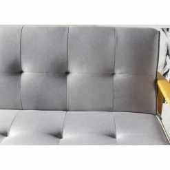 Schlafsofa, Breite: 190 cm, hellgrau