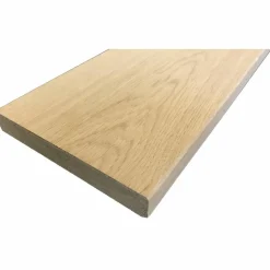 Schnittholz Eiche 4 LK gefast, gehobelt und foliert, (BxLxH): 2800 x 185 x 22 mm