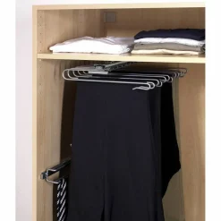 Schrankauszug Hosenbügel »für 12 Hosen«, Metall, BxHxT: 33 x 10 x 47 cm