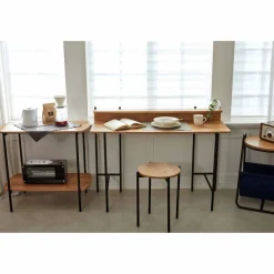Schreibtisch, BxLxH: 120 x 46 x 85,5 cm, MDF/Metall