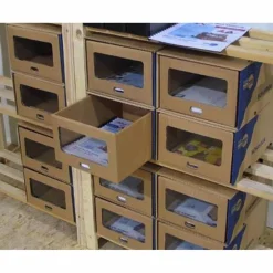 Schubladenbox, Wellpappe