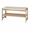 Schuhbank »Acina«, BxHxL: 90 x 45 x 34 cm, braun
