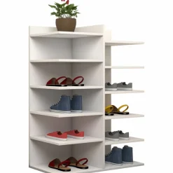 Schuhregal »Enosa«, BxHxL: 30 x 80 x 60 cm, Holzwerkstoff