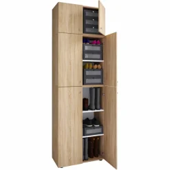 Schuhschrank »Lona«, BxHxL: 39 x 223 x 70 cm, Holzwerkstoff