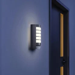Sensor-Außenleuchte »L 12«, 60 W, inkl. Bewegungsmelder