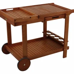 Servierwagen »Hayward«, BxHxT: 100 x 76 x 60 cm, EukalyptusHolz