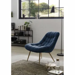 Sessel, Höhe: 85,6 cm, blau