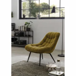 Sessel, Höhe: 85,6 cm, gelb