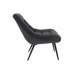 Sessel, Höhe: 85,6 cm, grau