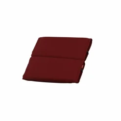 Sitzauflage »Stella«, rot, unifarben, BxL: 48 x 48 cm