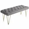 Sitzbank, BxHxT: 116 x 49 x 44,5 cm, Gestell aus Metall