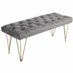 Sitzbank, BxHxT: 116 x 49 x 44,5 cm, Gestell aus Metall