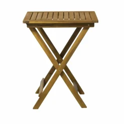 Sitzgruppe, 1 Tisch + 2 Stühle, Akazie, natur
