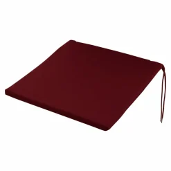 Sitzkissen »Sitzkissen«, Sitzkissen, rot, Uni, BxL: 45 x 45 cm