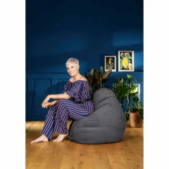 Sitzsack »Beanbag ALFA XXL«, anthrazit, BxH: 80 x 130 cm