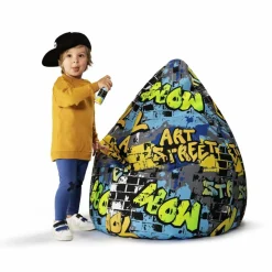 Sitzsack »BeanBag COOL«, gelb, BxH: 70 x 110 cm