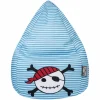Sitzsack »BeanBag PIRAT L«, blau, BxH: 70 x 90 cm