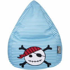 Sitzsack »BeanBag PIRAT L«, blau, BxH: 70 x 90 cm
