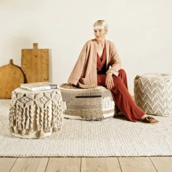 Sitzsack »DotCom FIESTA«, beige, BxH: 45 x 40 cm