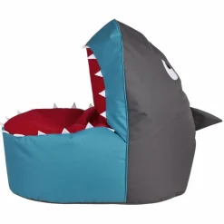 Sitzsack »Shark BRAVA«, anthrazit, BxHxT: 60 x 90 x 80 cm