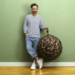Sitzsack »Sitting Ball CAMO«, olivgrün, Ø 65 cm