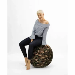 Sitzsack »Sitting Ball CAMO«, olivgrün, Ø 65 cm