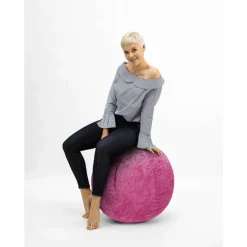 Sitzsack »Sitting Ball FLUFFY STARS«, pink, Ø 65 cm