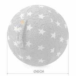 Sitzsack »Sitting Ball FLUFFY STARS«, grau, Ø 65 cm