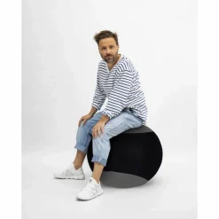 Sitzsack »Sitting Ball TENNIS MESH«, schwarz, Ø 65 cm