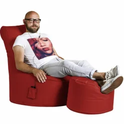 Sitzsack »Swing SCUBA«, rot, BxHxT: 90 x 95 x 65 cm