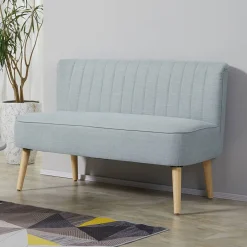 Sofa, Breite: 117 cm, 2-Sitzer, inklusive Auflagen