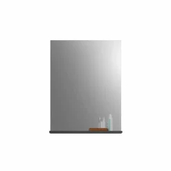 Spiegel, BxHxT: 60 x 79 x 18 cm, rechteckig