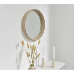 Spiegel »Luna«, BxH: 50 x 50 cm, Holz