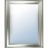 Spiegel »Pizol«, silberfarben, Holz, Breite: 64 cm