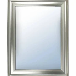 Spiegel »Pizol«, silberfarben, Holz, Breite: 64 cm