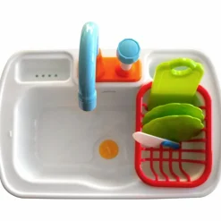 Spielküche »Spielküchen Spüle mit Zubehör«, mehrfarbig