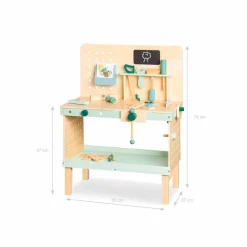 Spiel-Werkbank »Jupp«, BxHxT: 60 x 78 x 37 cm, Lindenholz/MDF